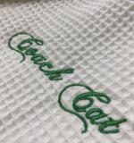 Wafelstof Badjas met Sjaalkraag